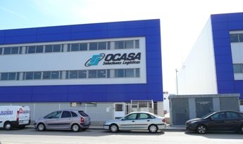 Fachada de la nueva sede de Ocasa en Puerta de Madrid Business PArk